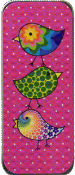 Flirty Birds Pink Needle Slide