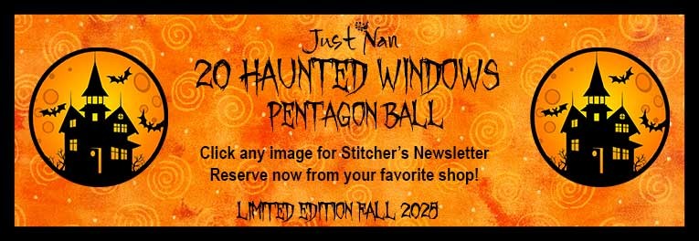 Click for Stitcher's Newsletter and links to more details