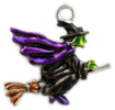 Painted Witch Charm • Available only with this leaflet