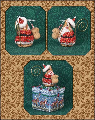 JNLEGSM Gingerbread Santa Mouse Limited Edition Ornament