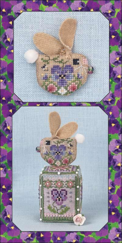 JNLEPB Pansy Bunny Ornament - Click for Details JNLEPB Pansy Bunny Ornament - Click for Details