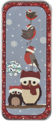 NST12 Winter Birds Needle Slide NST12 Winter Birds Needle Slide